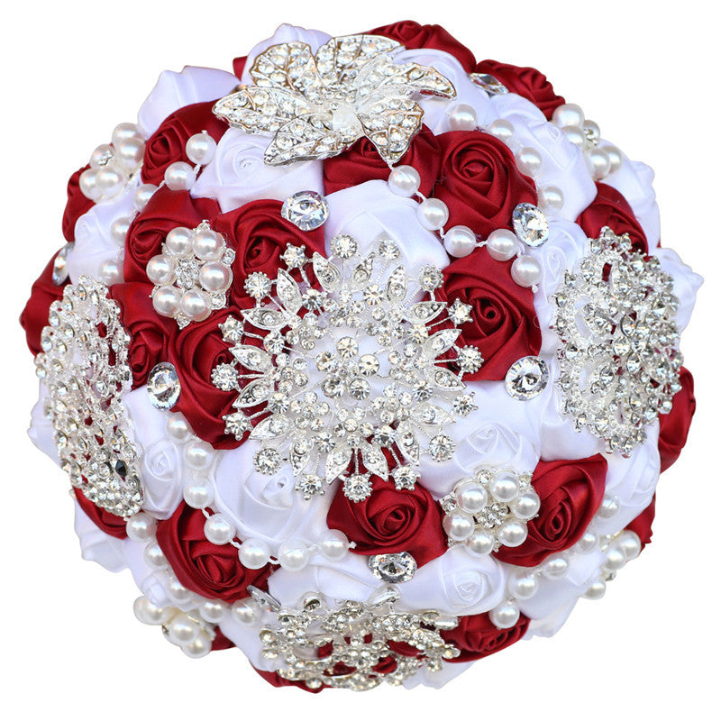 European And American Rhinestone Bridal Bouquets Wedding Supplies Creative Bouquets