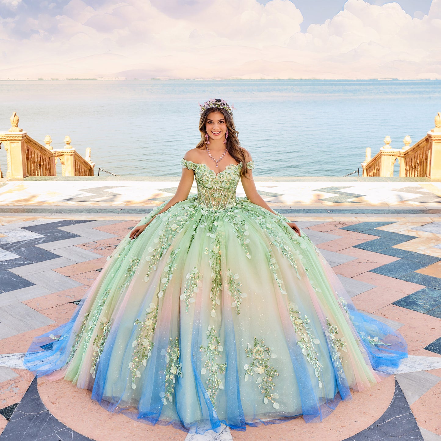 Princesa Ariana Quinceñera Dress Style PR30162