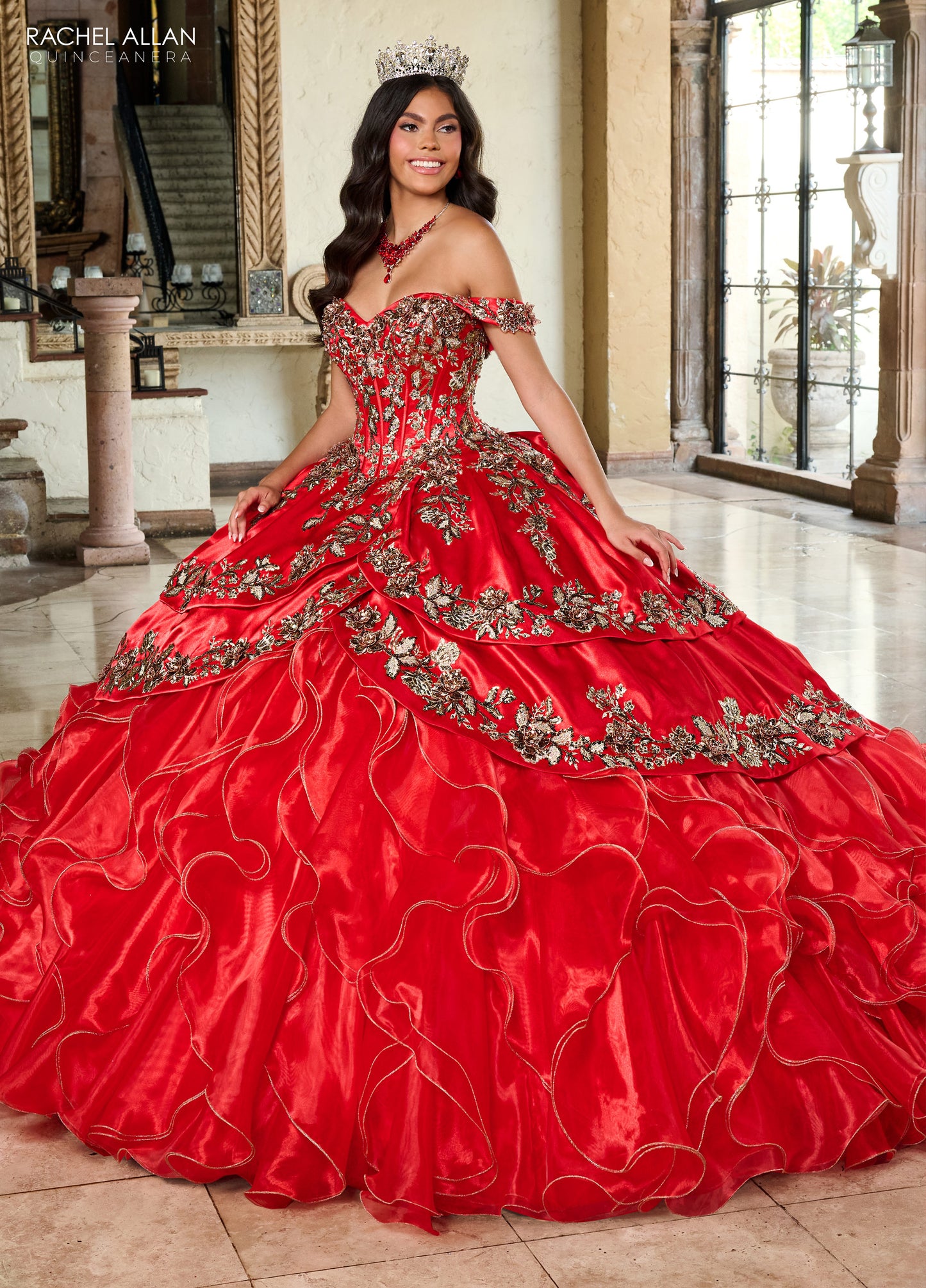 Rachel Allan Charro Quinceñera Dress Style RQ5001