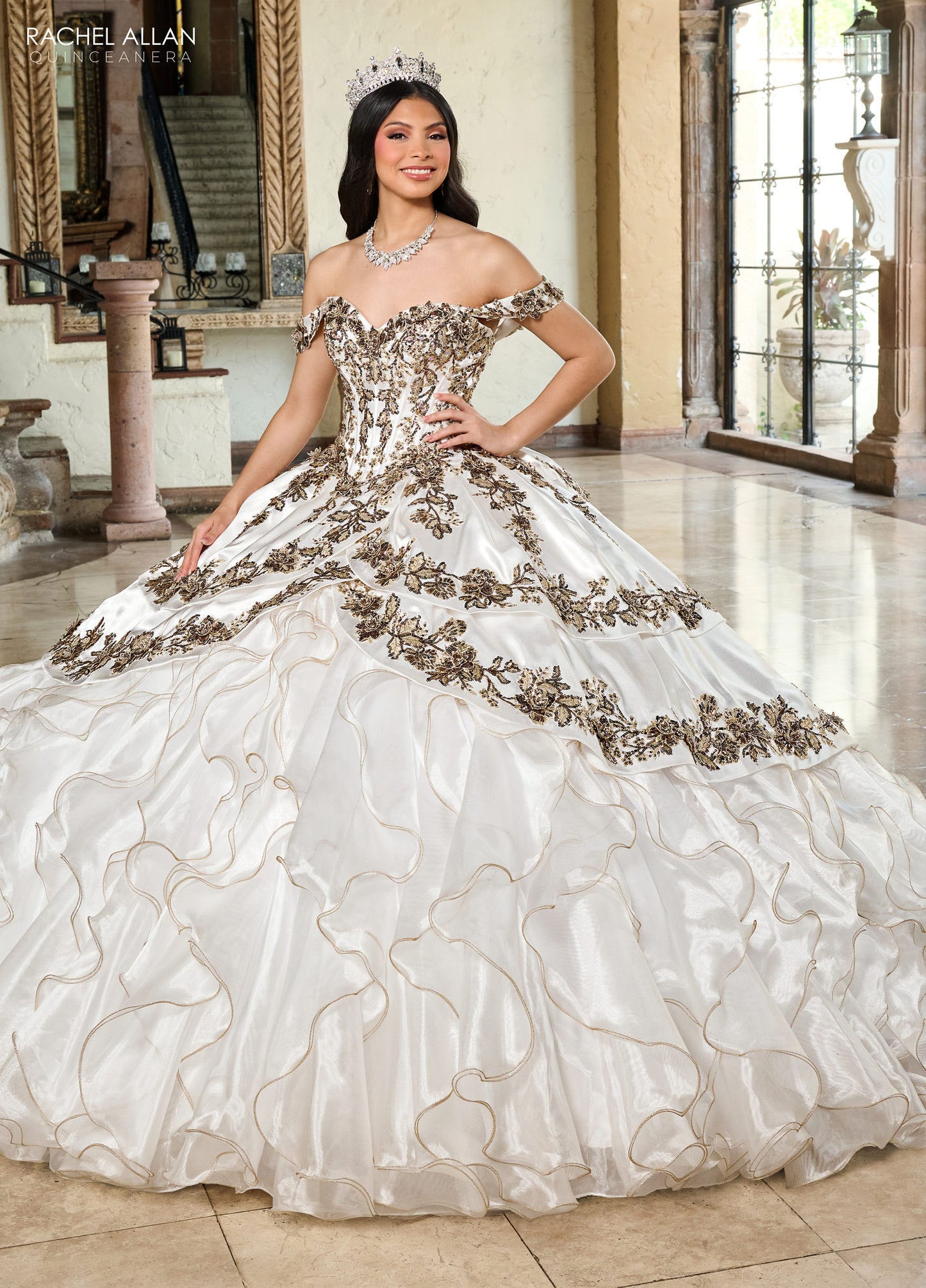 Rachel Allan Charro Quinceñera Dress Style RQ5001