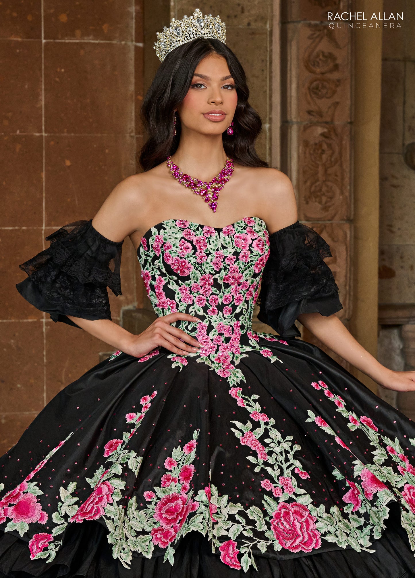 Rachel Allan Charro Quinceñera Dress RQ5002