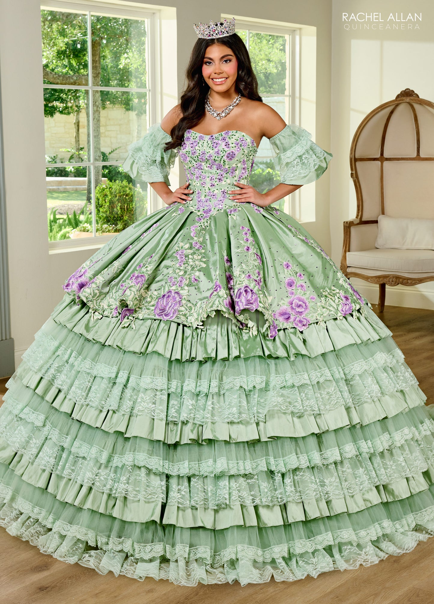 Rachel Allan Charro Quinceñera Dress RQ5002