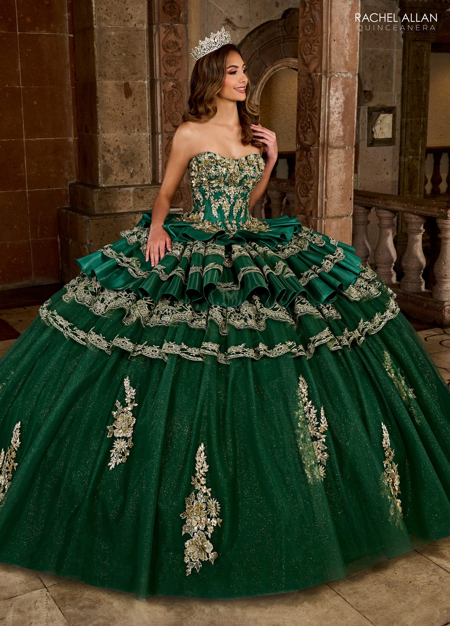 Rachel Allan Charro Quinceñera Dress Style RQ5003