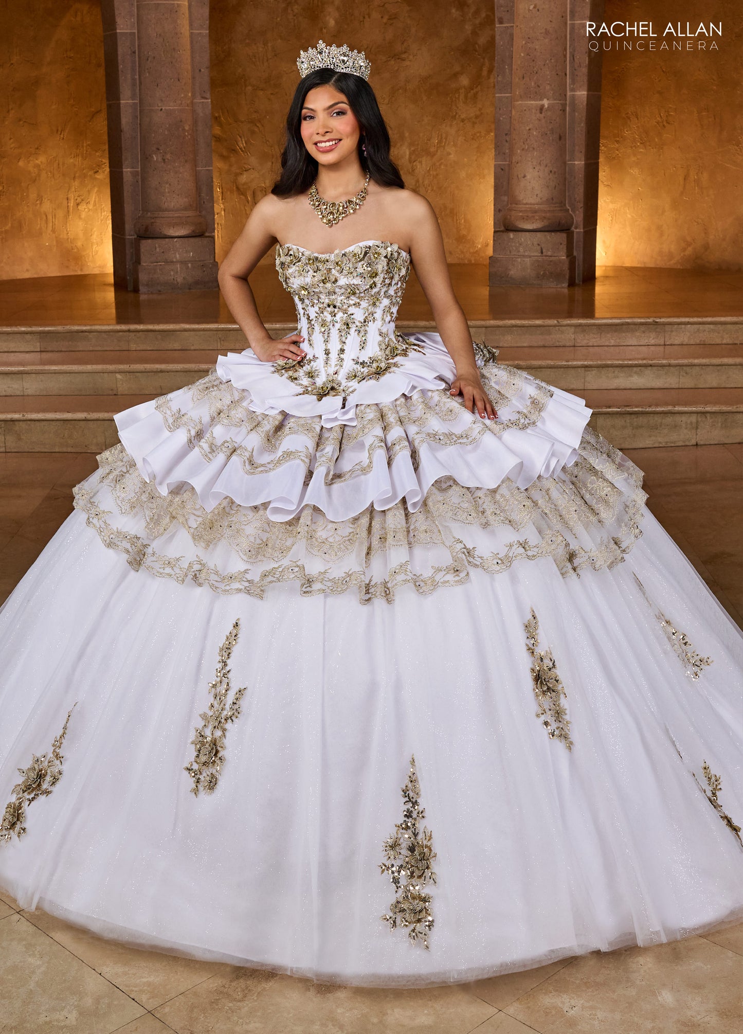 Rachel Allan Charro Quinceñera Dress Style RQ5003