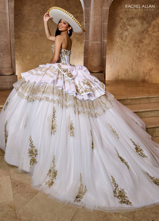 Rachel Allan Charro Quinceñera Dress Style RQ5003